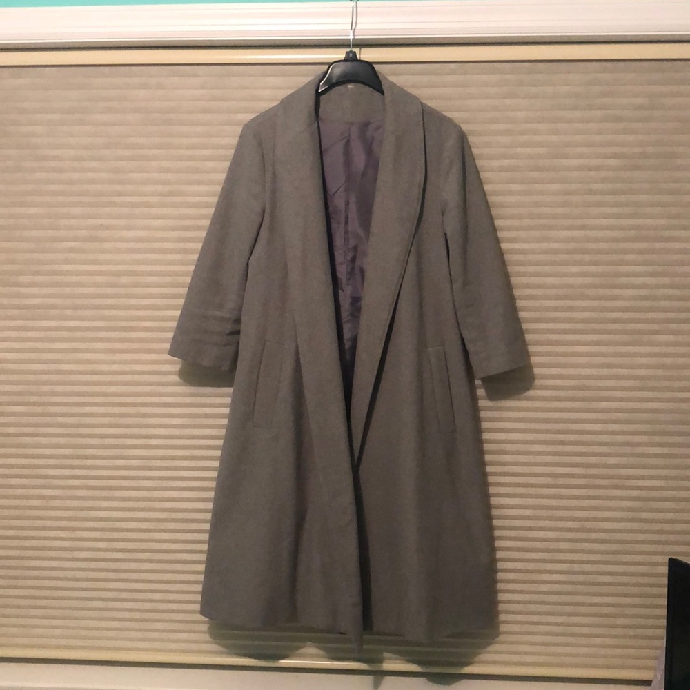 Long Grey Coat